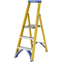 Werner Fibreglass Platform Step Ladder - 3 Tread
Werner Fibreglass Platform Step Ladder - 3 Tread