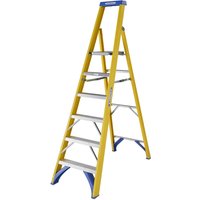 Werner Fibreglass Platform Step Ladder - 6 Tread
Werner Fibreglass Platform Step Ladder - 6 Tread