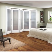 Shaker White Primed 1 Light Obscure Glazed Interior Folding Doors 4 x 1 2047 x 3158mm
Shaker White Primed 1 Light Obscure Glazed Interior Folding Doors 4 x 1 2047 x 3158mm