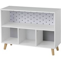 Kids Cube Storage Unit with Legs - White & Grey
Kids Cube Storage Unit with Legs - White & Grey