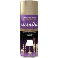 Rust-Oleum Gold - Metallic Spray Paint - 400ml
Rust-Oleum Gold - Metallic Spray Paint - 400ml