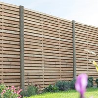 Forest Double Forest Slatted Fence Panel - 6ft - Pack of 5
Forest Double Forest Slatted Fence Panel - 6ft - Pack of 5