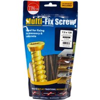 Concrete Screw Zyp 7.5mm x 120mm - Pack of 45
Concrete Screw Zyp 7.5mm x 120mm - Pack of 45