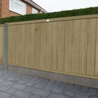 Forest Vertical Tongue & Groove Fence Panel - 4ft - Pack of 5
Forest Vertical Tongue & Groove Fence Panel - 4ft - Pack of 5