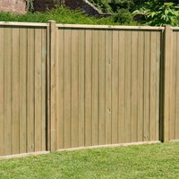 Forest Vertical Tongue & Groove Fence Panel - 5ft - Pack of 4
Forest Vertical Tongue & Groove Fence Panel - 5ft - Pack of 4