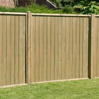 Forest Vertical Tongue & Groove Fence Panel - 6ft - Pack of 3
Forest Vertical Tongue & Groove Fence Panel - 6ft - Pack of 3