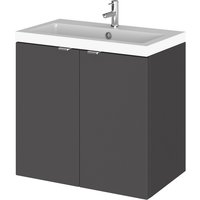 Balterley Dynamic 600mm Wall Hung Compact Door Unit with Basin - Gloss Grey
Balterley Dynamic 600mm Wall Hung Compact Door Unit with Basin - Gloss Grey