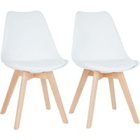 Chloe Dining Chair - Set of 2 - White
Chloe Dining Chair - Set of 2 - White