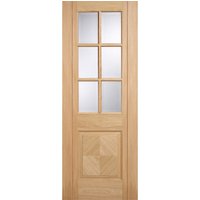Barcelona Internal Glazed Prefinished Oak 6 Lite 1 Panel Door - 686 x 1981mm
Barcelona Internal Glazed Prefinished Oak 6 Lite 1 Panel Door - 686 x 1981mm