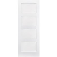 Shaker Internal Primed White 4 Panel Door - 686 x 1981mm
Shaker Internal Primed White 4 Panel Door - 686 x 1981mm