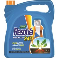 Resolva 24H Weedkiller Ready To Use - 3L
Resolva 24H Weedkiller Ready To Use - 3L