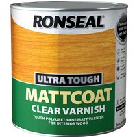 Ronseal UltraTough Matt Coat Clear Varnish - 2.5L
Ronseal UltraTough Matt Coat Clear Varnish - 2.5L
