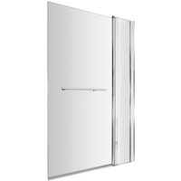 Balterley Square Bath Screen with Fixed Panel and Rail - 6mm
Balterley Square Bath Screen with Fixed Panel and Rail - 6mm