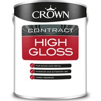 Crown Contract High Gloss Brilliant White - 5L
Crown Contract High Gloss Brilliant White - 5L