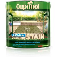 Cuprinol Anti Slip Decking Stain Golden Maple - 2.5L
Cuprinol Anti Slip Decking Stain Golden Maple - 2.5L