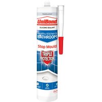 UniBond Bathroom & Kitchen Triple Protect Sealant Translucent 291g
UniBond Bathroom & Kitchen Triple Protect Sealant Translucent 291g