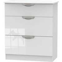 Portofino White Gloss 3 Drawer Deep Chest
Portofino White Gloss 3 Drawer Deep Chest