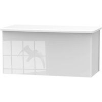 Portofino White Gloss Blanket Box
Portofino White Gloss Blanket Box