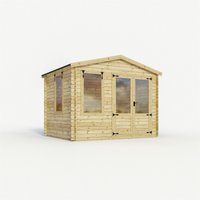 Mercia (Installation Included) 2.6x3.3m Sherwood 19mm Log cabin
Mercia (Installation Included) 2.6x3.3m Sherwood 19mm Log cabin