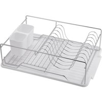 Dish Rack with Plastic Cutlery Holder
Dish Rack with Plastic Cutlery Holder