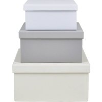 Plain Cardboard Storage Boxes - Set of 3
Plain Cardboard Storage Boxes - Set of 3