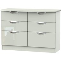 Portofino Kaschmir Gloss 6 Drawer Midi Chest
Portofino Kaschmir Gloss 6 Drawer Midi Chest