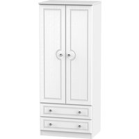 Florence White Ash 2 Drawer Wardrobe
Florence White Ash 2 Drawer Wardrobe