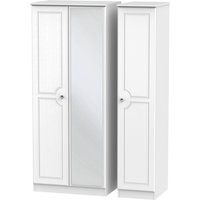 Florence White Ash Triple Mirror Wardrobe
Florence White Ash Triple Mirror Wardrobe