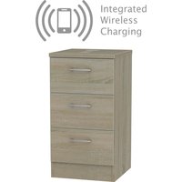 Amalfi Darkolino 3 Drawer Bedside Cabinet - Rechargeable
Amalfi Darkolino 3 Drawer Bedside Cabinet - Rechargeable