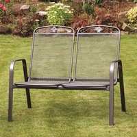 Royal Garden Savoy Metal Bench & Green Cushion
Royal Garden Savoy Metal Bench & Green Cushion