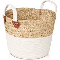 Medium Rope Storage Basket - White Base
Medium Rope Storage Basket - White Base