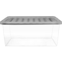 45L Storage Box with Clear Base and Lid
45L Storage Box with Clear Base and Lid