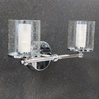 Lucia Double Bathroom Wall Light
Lucia Double Bathroom Wall Light