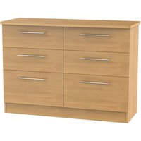 Siena Modern Oak 6 Drawer Midi Chest
Siena Modern Oak 6 Drawer Midi Chest