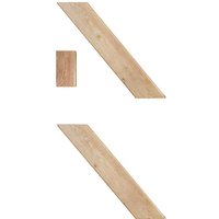 Bracing Pack Internal Unfinished Oak for use with Ledged Door - 120 x 1100mm
Bracing Pack Internal Unfinished Oak for use with Ledged Door - 120 x 1100mm