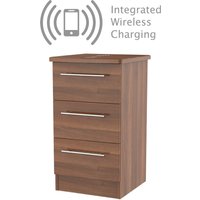 Siena Noche 3 Drawer Bedside Cabinet - Rechargeable
Siena Noche 3 Drawer Bedside Cabinet - Rechargeable