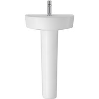 Balterley Mila 1 Tap Hole Basin and Full Pedestal - 520mm
Balterley Mila 1 Tap Hole Basin and Full Pedestal - 520mm