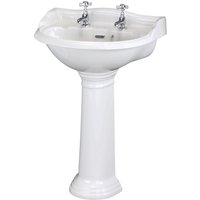 Balterley Harrington Round 2 Tap Hole Basin Pedestal - 500mm
Balterley Harrington Round 2 Tap Hole Basin Pedestal - 500mm