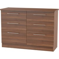 Siena Noche 6 Drawer Midi Chest
Siena Noche 6 Drawer Midi Chest