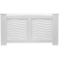 Wave White Radiator Cover - Large
Wave White Radiator Cover - Large
