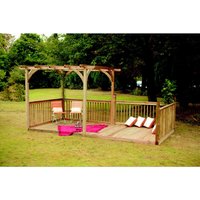 Forest Ultima Pergola and Decking Kit - 16x8ft
Forest Ultima Pergola and Decking Kit - 16x8ft