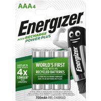 Energizer Power Plus 700mAh Rechargeable AAA Batteries - 4 Pack
Energizer Power Plus 700mAh Rechargeable AAA Batteries - 4 Pack