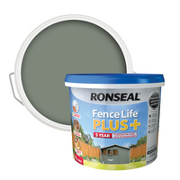 Ronseal Fence Life Plus Paint Sage - 9L
Ronseal Fence Life Plus Paint Sage - 9L