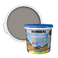 Ronseal Fence Life Plus Paint Slate - 5L
Ronseal Fence Life Plus Paint Slate - 5L