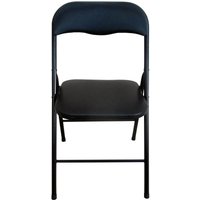 Folding Metal Padded Chair - Black
Folding Metal Padded Chair - Black