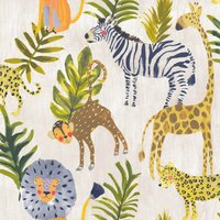 Grandeco Little One's Jungle Multicoloured Paste the Wall Wallpaper
Grandeco Little One's Jungle Multicoloured Paste the Wall Wallpaper