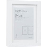 Photo Frame White 8 x 6 with 7 x 5 Mount Aperture
Photo Frame White 8 x 6 with 7 x 5 Mount Aperture