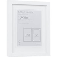 Photo Frame White 10 x 8 with 8 x 6 Mount Aperture
Photo Frame White 10 x 8 with 8 x 6 Mount Aperture