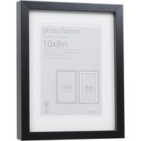 Photo Frame Black 10 x 8 with 8 x 6 Mount Aperture
Photo Frame Black 10 x 8 with 8 x 6 Mount Aperture