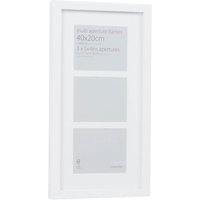 Multi Aperture Photo Frame Block White 40 x 20cm
Multi Aperture Photo Frame Block White 40 x 20cm